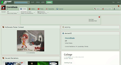 Desktop Screenshot of omnisblade.deviantart.com
