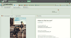 Desktop Screenshot of livingdreaddoll.deviantart.com