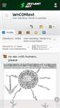 Mobile Screenshot of iamcontext.deviantart.com