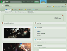 Tablet Screenshot of c0l0rs.deviantart.com