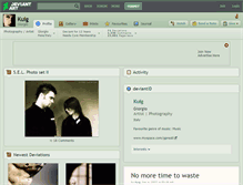 Tablet Screenshot of kuig.deviantart.com