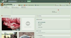 Desktop Screenshot of girl-wednesday.deviantart.com