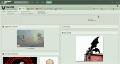 Desktop Screenshot of darkr08.deviantart.com