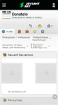 Mobile Screenshot of donatelo.deviantart.com