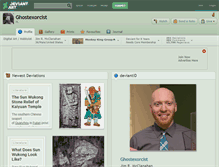 Tablet Screenshot of ghostexorcist.deviantart.com