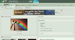 Desktop Screenshot of ajw9491.deviantart.com