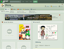 Tablet Screenshot of 3dboxing.deviantart.com