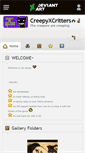 Mobile Screenshot of creepyxcritters.deviantart.com