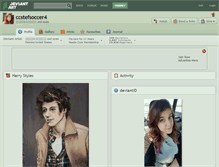 Tablet Screenshot of ccstefsoccer4.deviantart.com