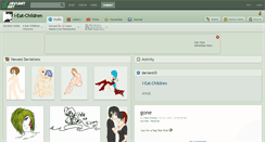 Desktop Screenshot of i-eat-children.deviantart.com