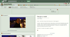 Desktop Screenshot of anurenwaedor.deviantart.com