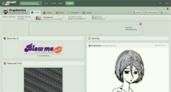 Desktop Screenshot of forgottentea.deviantart.com