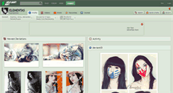 Desktop Screenshot of elementas.deviantart.com