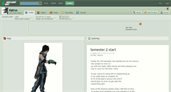 Desktop Screenshot of kairus.deviantart.com