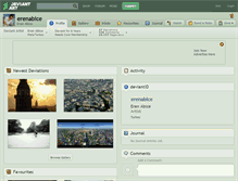 Tablet Screenshot of erenabice.deviantart.com