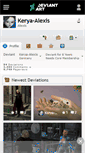 Mobile Screenshot of kerya-alexis.deviantart.com