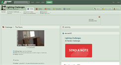 Desktop Screenshot of lighting-challenges.deviantart.com