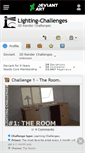 Mobile Screenshot of lighting-challenges.deviantart.com