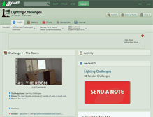 Tablet Screenshot of lighting-challenges.deviantart.com