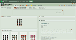 Desktop Screenshot of earth-shaker77.deviantart.com