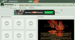 Desktop Screenshot of heavens-flavors.deviantart.com