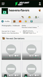 Mobile Screenshot of heavens-flavors.deviantart.com