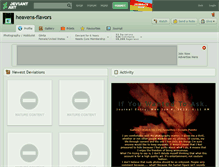 Tablet Screenshot of heavens-flavors.deviantart.com