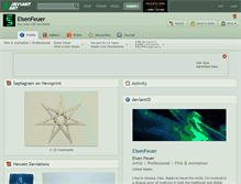 Tablet Screenshot of eisenfeuer.deviantart.com