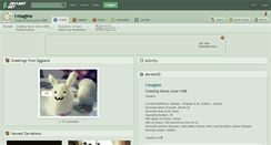 Desktop Screenshot of i-magine.deviantart.com