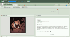 Desktop Screenshot of kellehthedread.deviantart.com