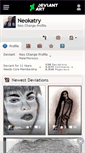 Mobile Screenshot of neokatry.deviantart.com