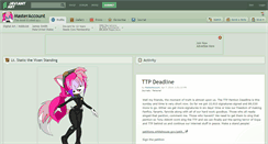 Desktop Screenshot of masteraccount.deviantart.com