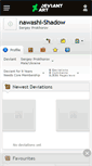 Mobile Screenshot of nawashi-shadow.deviantart.com
