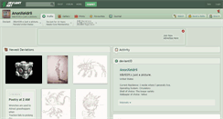 Desktop Screenshot of anonxeidrii.deviantart.com