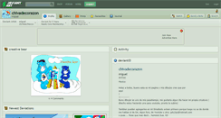 Desktop Screenshot of chivadecorazon.deviantart.com
