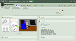 Desktop Screenshot of masymenos-amor.deviantart.com