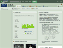 Tablet Screenshot of gotgoth.deviantart.com