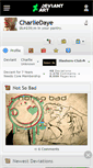Mobile Screenshot of charliedaye.deviantart.com