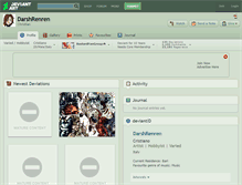 Tablet Screenshot of darshrenren.deviantart.com