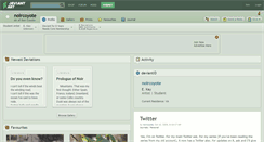 Desktop Screenshot of noircoyote.deviantart.com