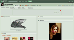 Desktop Screenshot of fantasticmiracle.deviantart.com