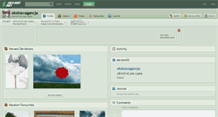 Desktop Screenshot of ekstrawagancja.deviantart.com