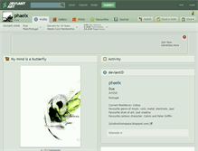 Tablet Screenshot of phaelx.deviantart.com