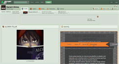 Desktop Screenshot of daniell-shime.deviantart.com