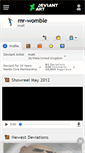 Mobile Screenshot of mr-womble.deviantart.com