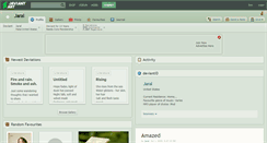 Desktop Screenshot of jaral.deviantart.com