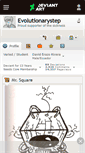 Mobile Screenshot of evolutionarystep.deviantart.com
