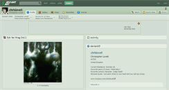Desktop Screenshot of chrislovell.deviantart.com