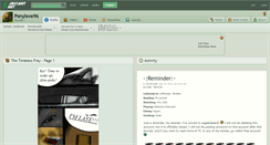 Desktop Screenshot of ponylove96.deviantart.com