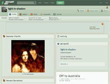 Tablet Screenshot of light-in-shadow.deviantart.com